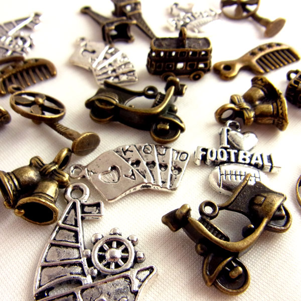 メタルパーツ アソートパック各種20個入り【4553】〜手芸 アクセサリー パーツ ハンドメイド 手作り 大量 クラフト …
