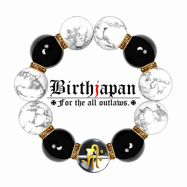 数珠 ブレスレット オラオラ系 数珠ブレスレット ヤクザ ヤンキー 超極太20mm ロンデル×ハウライト オニキス 楽ギフ_包装 紳士 Men's メンズ ファッション アクセサリー ちょいワル 悪羅悪羅系