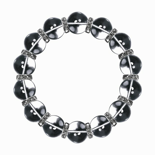 数珠 ブレスレット オラオラ系 数珠ブレスレット ヤクザ ヤンキー 数珠ブレスレッド太め14mm ロンデル×水晶 Bracelet お数珠 楽ギフ_包装 紳士 Men's メンズ ファッション アクセサリー ちょいワル 悪羅悪羅系