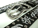 オラオラ系 ヤクザ ヤンキー オラオラ 悪羅悪羅 ベルト トライバル刺繍 バロック柄 スタッズ17 ちょいワル 悪羅悪羅系