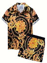 【訳あり特価品:プリント不良】半袖セットアップ ジャージ 020 Tシャツ+ハーフパンツ 上下 派手 ヤクザ ヤンキー オラオラ系 悪羅悪羅 ホスト 服 メンズ...