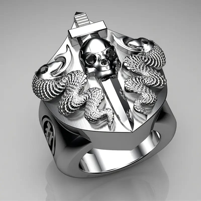 指輪ゴージャスゴツめリング027ヤ...