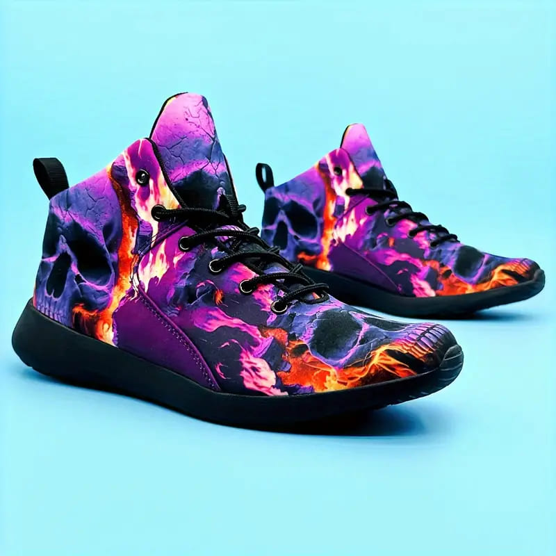 スカルプリント シューズ 125 靴 ヤクザ ヤンキー オラオラ系 悪羅悪羅 ホスト メンズ ファッション