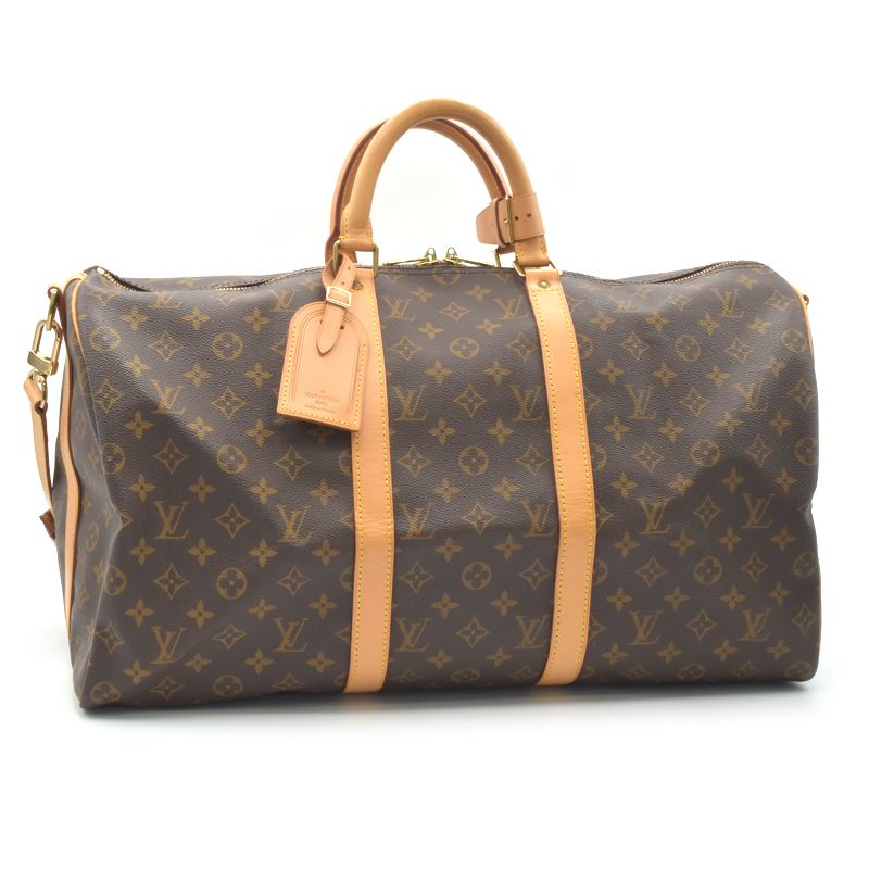 商品説明商品番号c240400047829ブランド名ルイ・ヴィトン LOUIS VUITTON LV商品名キーポル・バンドリエール 50型番M41416サイズ(W)50cm×(H)29cm×(D)23cm ストラップ約91cm〜109cm(10段階調節)本体カラーモノグラム金具カラーゴールド素材モノグラム・キャンバス重量1090g付属品ショルダーストラップ パドロック キー ネームタグ ポワニエ状態ランクA-パドロックとキーに変色とスレ、ヌメ革に少しヤケ・シミ・スレ・汚れ、金具にスレキズ・変色があり、内部にスレと薄っすらシミがございますが、まだまだお使いいただけるお品物でございます。コメントこちらの商品は鑑定済みの本物でございます。製造番号：TH0996仕様ダブルファスナー開閉式、取外し・調節可能ショルダーストラップ【検索用キーワード】ボーイズ ユニセックス 男女兼用 メンズ 紳士用 男性用 男物 レディース 婦人用 女性用 女物 ルイビトン カバン かばん 鞄 ハンドバッグ ショルダーバッグ トラベルバッグ 旅行かばん スポーツバッグ 2WAY 斜め掛けバッグ 肩掛けバッグ 手持ちバッグ 大容量 大きい ビッグサイズ お洒落 ブランド品