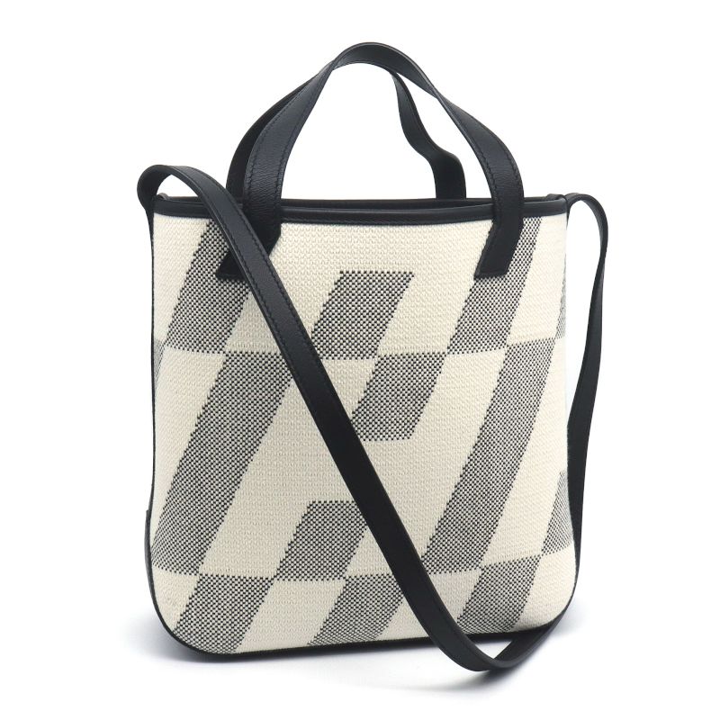 [返品OK] エルメス Hアンビエ27 PM Z刻印 2021年製 トワルアッシュ ヴォースイフト キャンバス レザー 2wayバッグ 肩掛け 【中古】【送料無料】のサムネイル