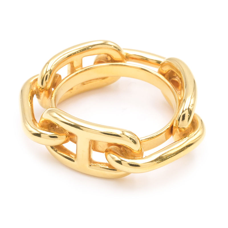 [返品OK] エルメス スカーフリング90 レガート H601104S00 真鍮 パーマブラス カレ90用 スカーフ小物 ..