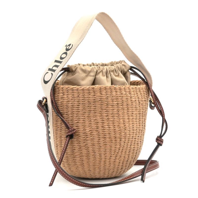 【Chloe】スモール巾着カゴショルダーバッグ 楽天市場】巾着(ブランドクロエ)(ショルダーバッグ