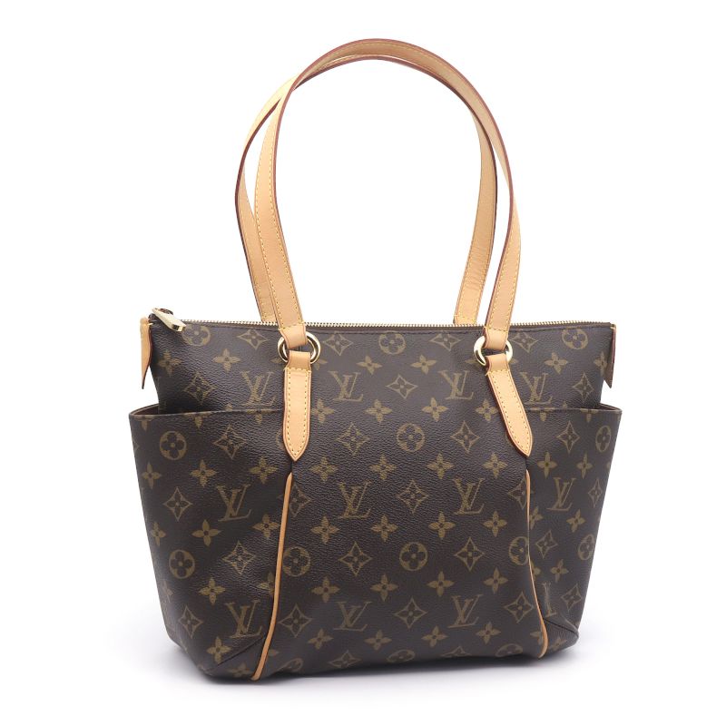 樂天商城 - [返品OK] ルイヴィトン トータリーMM M56689 モノグラム トートバッグ ショルダーバッグ 肩掛けバッグ ブラウン 茶色 【中古】【送料無料】