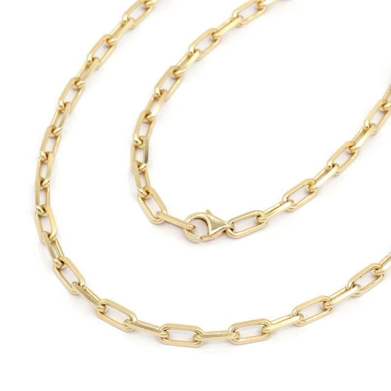 [返品OK]カルティエ サントスドゥカルティエネックレス B7224582 K18YG サントスデュモンチェーンネックレス 地金26.3g【中古】【送料無料】のサムネイル