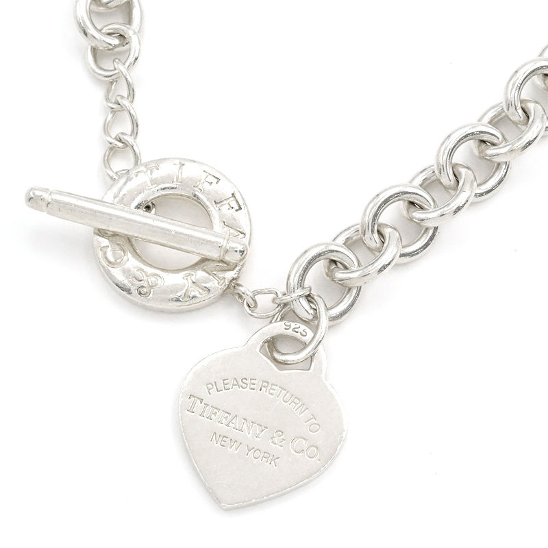 [返品OK] ティファニー リターントゥティファニー ハートタグネックレス SV925 チェーンネックレス スターリングシルバー 地金72.0g 【中古】【送料無料】のサムネイル