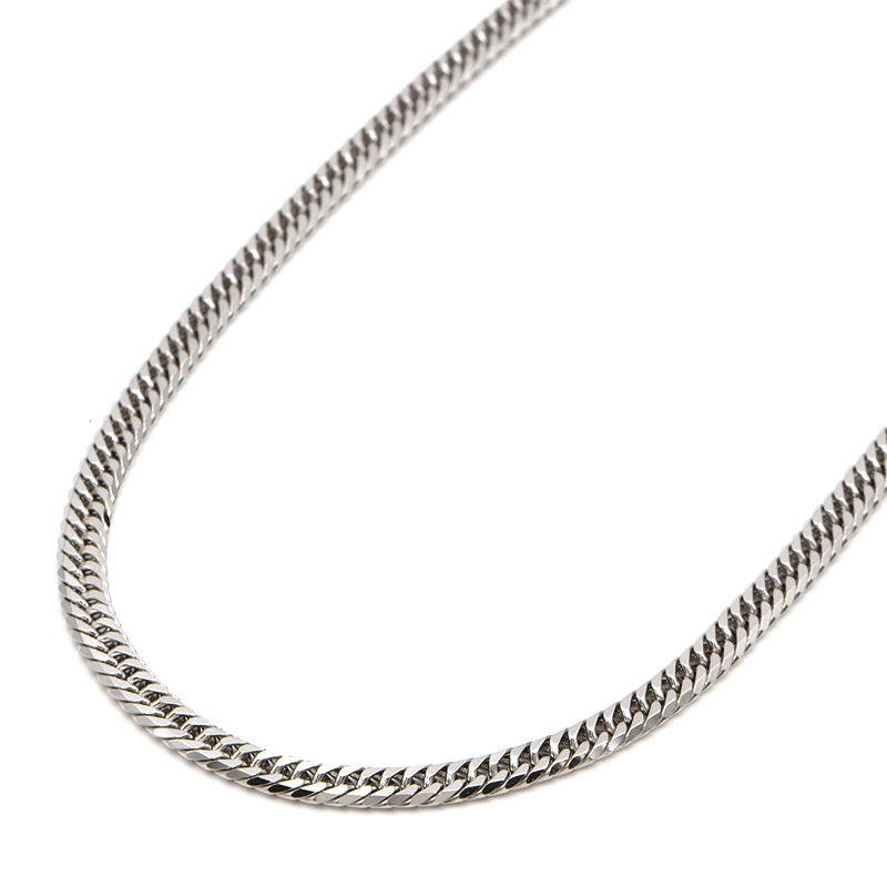 乐天商城 - [返品OK] 喜平ネックレス 6面ダブル 50cm 30.2g Pt850 造幣局検定刻印 プラチナ キヘイネックレス 【中古】【送料無料】