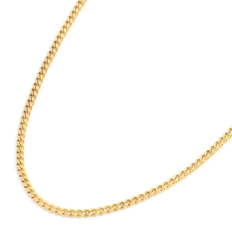 [返品OK] 喜平ネックレス 2面シングル 50cm 10.1g K18YG 造幣局検定刻印 K18 イエローゴールド キヘイネックレス【中古】【送料無料】