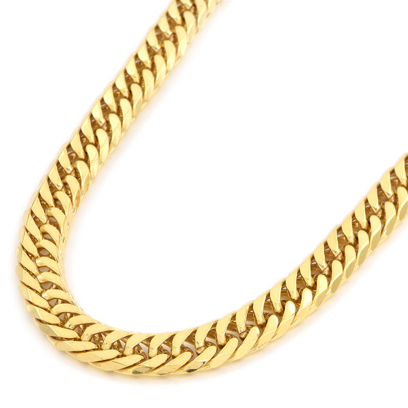 樂天商城 - [返品OK] 喜平ネックレス 6面ダブル 50cm 100.2g K18YG 造幣局検定刻印 K18 イエローゴールド キヘイネックレス【中古】【送料無料】