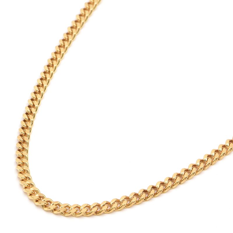 [返品OK] 喜平ネックレス 2面シングル 60cm 15.1g K18YG 造幣局検定刻印 K18 イエローゴールド キヘイネックレス【中古】【送料無料】...