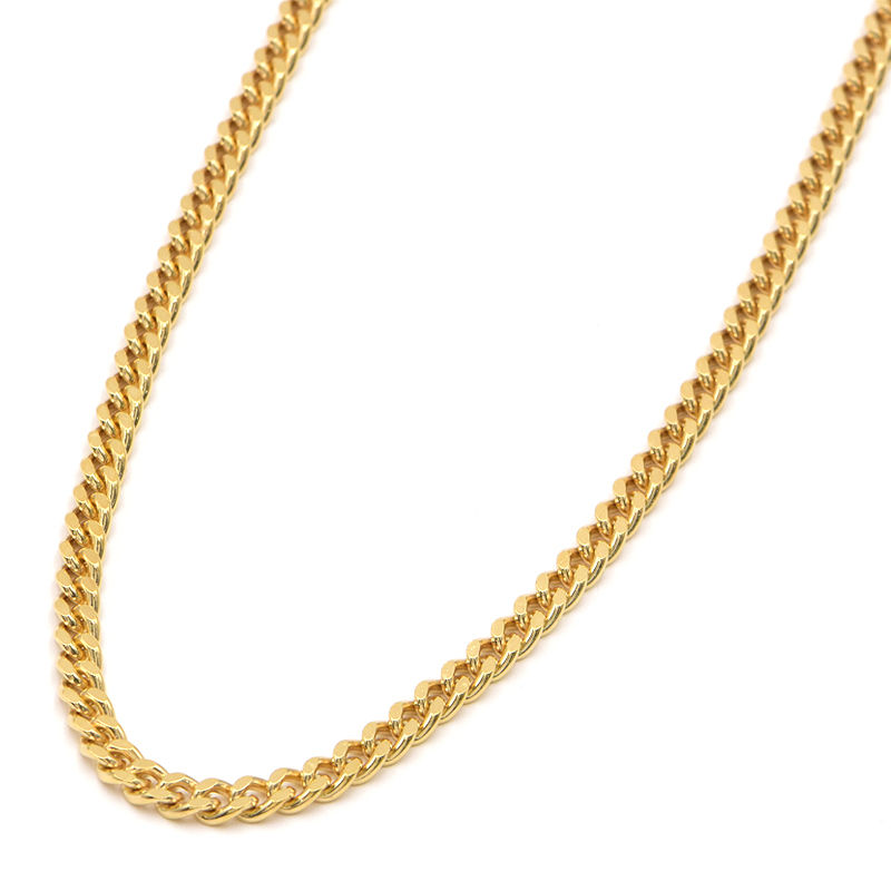 樂天商城 - [返品OK] 喜平ネックレス 2面シングル 40cm 20.5g K18YG 造幣局検定刻印 K18 イエローゴールド キヘイネックレス 【中古】【送料無料】