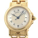  ブレゲ レディース マリーン 8400BA/12/A40 K18YG イエローゴールド シルバー文字盤 自動巻き 腕時計