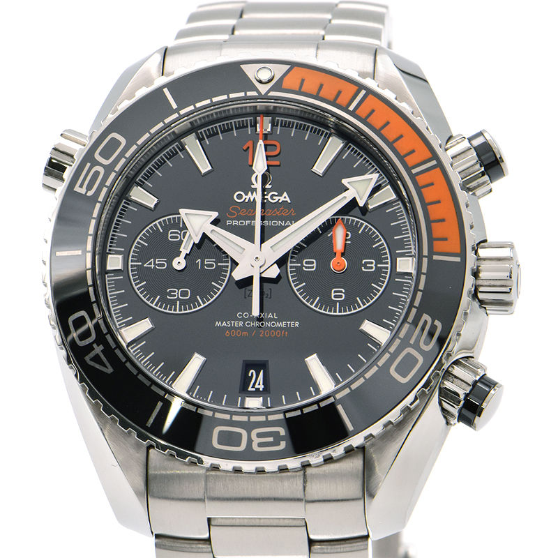 [3年保証/返品OK] オメガ メンズ シーマスタープラネットオーシャン600M 215.30.46.51.01.002 クロノグラフ 裏スケ 自動巻き 腕時計【中古】【送料無料】