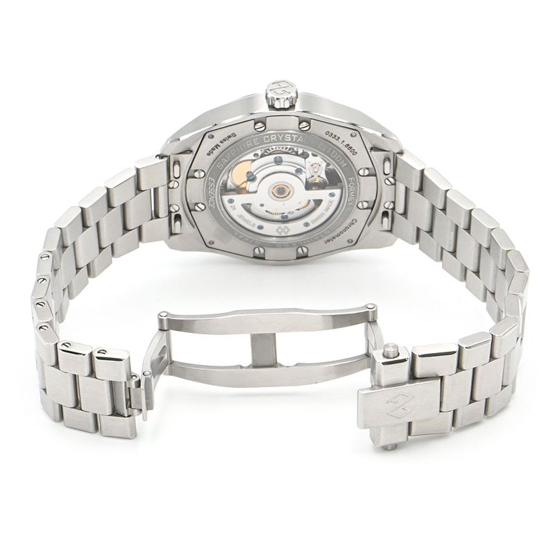 [3年保証/返品OK] フォーメックス メンズ エッセンス 39MM 0333.1.6600 裏スケルトン シースルーバック グリーン 自動巻き 腕時計【中古】【送料無料】