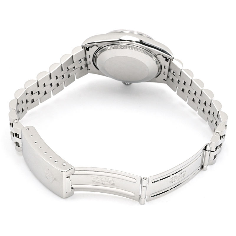 [3年保証/返品OK] ロレックス ボーイズ デイトジャスト 68240 X番 カレンダー バーインデックス シルバー文字盤 自動巻き 腕時計【中古】【送料無料】