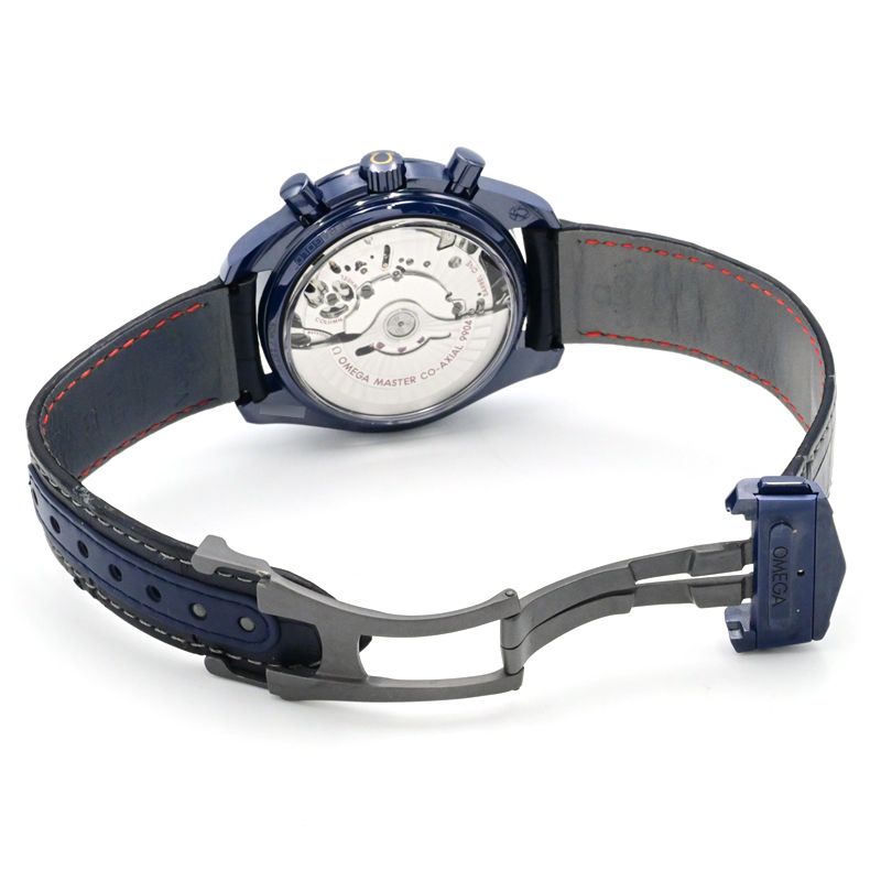 [3年保証/返品OK] オメガ メンズ スピードマスター ムーンフェイズ 304.93.44.52.03.002 箱保 クロノグラフ 裏スケ 自動巻き 腕時計【中古】【送料無料】