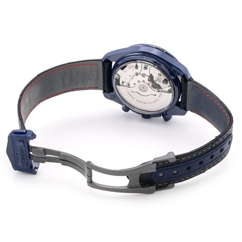 [3年保証/返品OK] オメガ メンズ スピードマスター ムーンフェイズ 304.93.44.52.03.002 箱保 クロノグラフ 裏スケ 自動巻き 腕時計【中古】【送料無料】