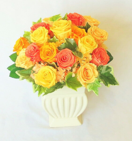 プリザーブドフラワー/クレール　イエロー