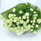 バラの花束/グリーンローズ花束【緑のバラ】【結婚祝い 花】【誕生日 花】