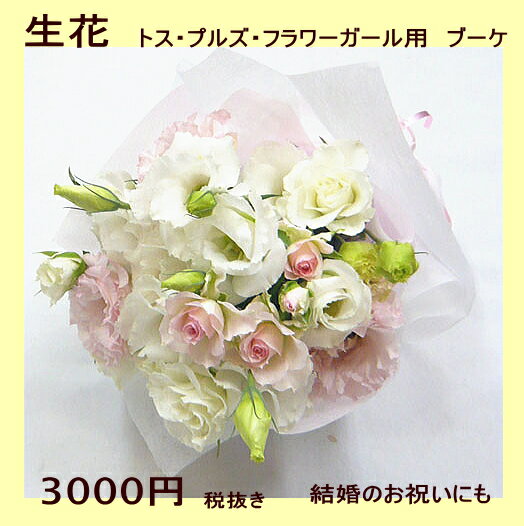 ウエディングブーケ/ブーケ/トスブーケ W&Pブーケ 【bouqet】
