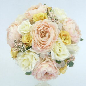 ウエディングブーケ/ブライダルブーケ/W&Yラナンキュラスラウンドブーケ【smtb-tk】