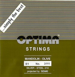 ★ OPTIMA オプティマ / MANDOLIN マンドリン弦セット Olive 【smtb-tk】