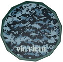 【ドラム練習グッズ】 VIC FIRTH・ヴィックファース / VIC-PPDC12 DIGITAL CAMO PRACTICE PADS プラクティスパッド トレーニングパッド 12" パッド単独(スタンド取付不可)