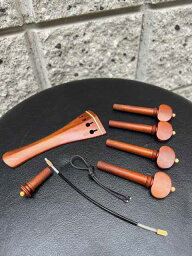 ★Made in Germany・オススメ品！Berdani mod English バイオリン4/4サイズ用フィッティング 6pcs SET / イングリッシュボックスウッド材 (English Boxwood)【smtb-tk】