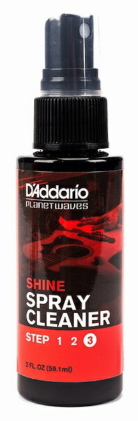 D 039 Addario ダダリオ / PLANET WAVES プラネットウェイブス / Spray Cleaner Maintainer ギター＆ベース用ポリッシュ STEP3