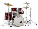 ◎送料無料!Pearl パール / EXX Covering EXX725S/CN シンバル付ドラムフルセット (スタンダードサイズ) #760 Burgund...