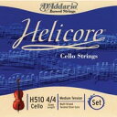 ◎ D'Addario ダダリオ / Helicore ヘリコア チェロ用弦(A線H511、D線H512、G線H513、C線H514)【smtb-tk】