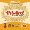 ◎ D'Addario ダダリオ / Pro Arte プロアルテ チェロ用弦(A線J5901、D線J5902、G線J5903、C線J5904)【smtb-tk...