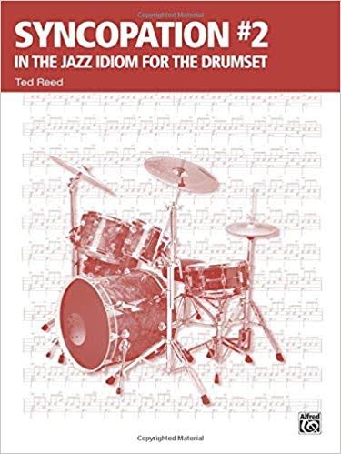 SYNCOPATION #2 In The Jazz Idiom For The Drumset / シンコペーション2 (Ted Reed著) / ジャズドラム基礎教本 パーカッション・ドラム輸入教則本