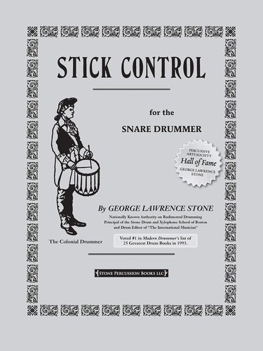 STICK CONTROL / スティック コントロール (George Lawrence Stone著) / 基礎的スティッキング教本 パーカッション ドラム輸入教則本
