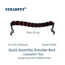 ◎ stradpet ストラドペット / CATERPILLAR-REST(キャタピラー・レスト)violin 4/4~3/4size 31.0g