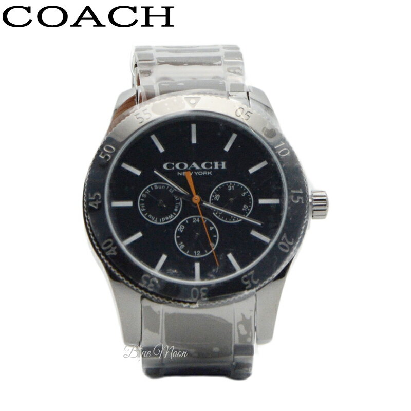 コーチ 腕時計（メンズ） コーチ COACH 腕時計 メンズ ケイシー ウォッチ グレー×ブラック 専用箱付き W1619 アウトレット ブランド 送料無料