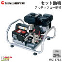 エンジン 噴霧器 丸山製作所 動噴 MS317EA 358637 最高圧力5MPa セット動噴［EA］ミニセット動噴［EAM］ アルティフロー動噴 噴霧 防除 除草