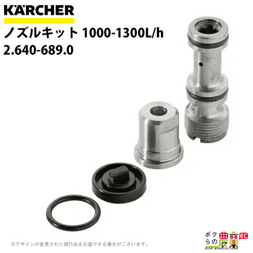 ケルヒャー ノズルキット 2.640-689.0 INNOツインフォームランス セットで使用 1000-1300L/h セット KAERCHER