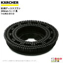 ケルヒャー ディスクブラシ BR用 4.905-017.0 床洗浄機用 300mm ハード 黒 洗浄機 アクセサリ 床洗浄機 KAERCHER