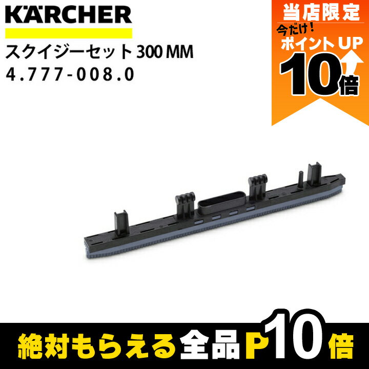 【全商品ポイント10倍！楽天マラソン限定★要エントリー】ケルヒャー スクイジーセット 標準300m 4.777-008.0 BR 30/4 C Bp 用 アクセサリー 部品 交換 KAERCHER