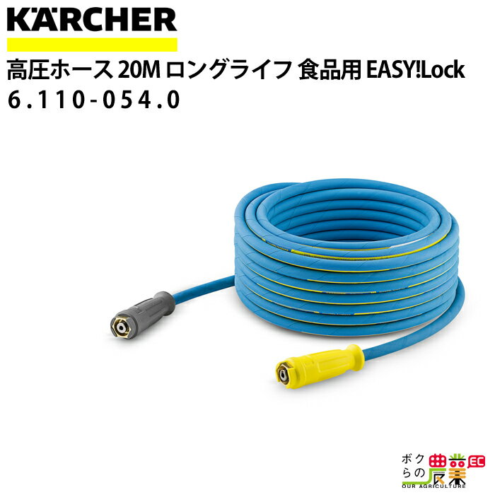 ҥ㡼 ⰵۡ EASY!Lock 20m ID 8mm ѥ󥰥饤 6.110-054.0 ͤɻߵǽ KAERCHER