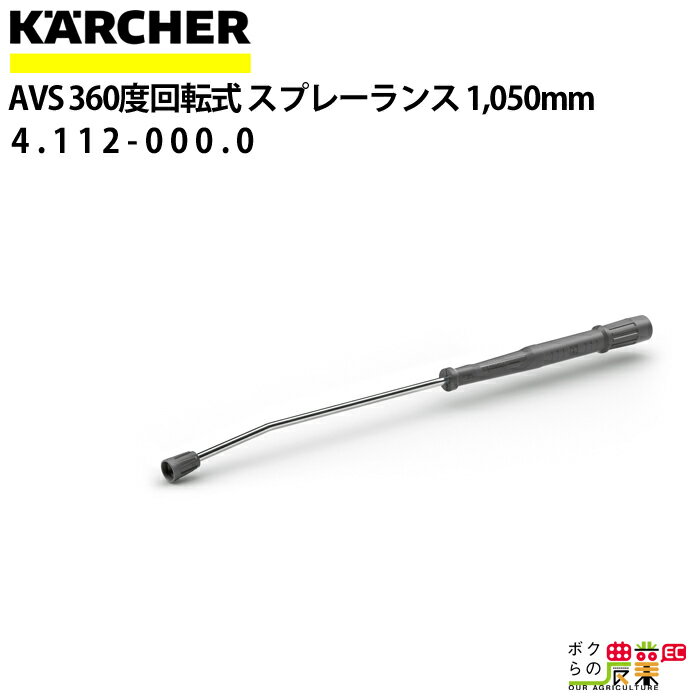 ケルヒャー スプレーランスAVS 4.112-000.0 高圧洗浄機用 1050mm 高圧洗浄機 KAERCHER【EASY!Lock 対応】