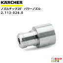 ケルヒャー ノズルチップ 25度 2.113-026.0 パワーノズル ノズルサイズ 060 アクセサリ ノズル KAERCHER