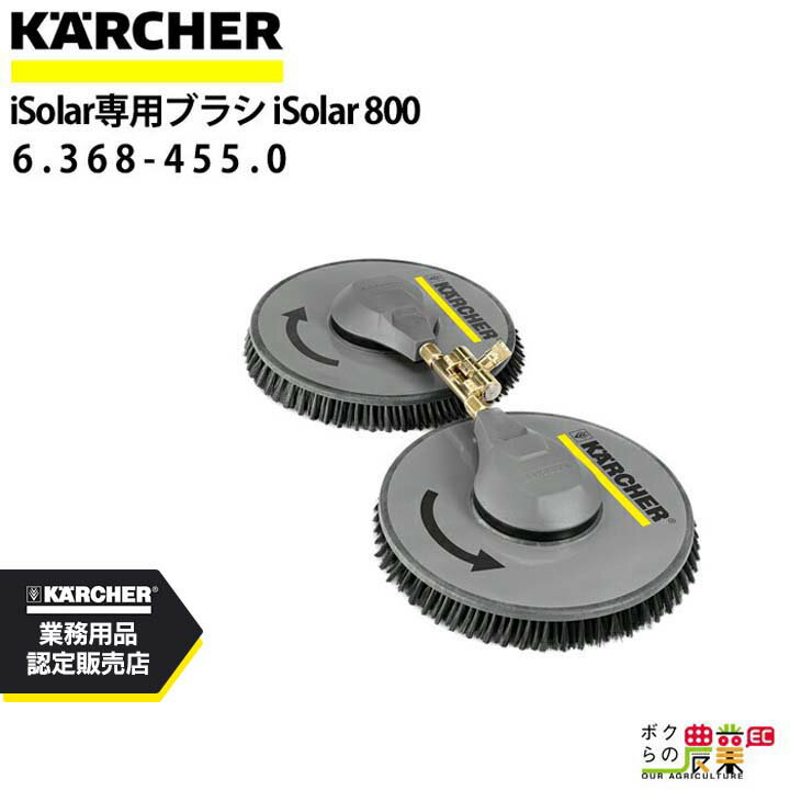 ケルヒャー iSolar専用ブラシ 6.368-095.0 iSolar 800 高圧洗浄機 KAERCHER【EASY!Lock 非対応】(3)