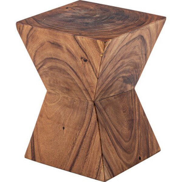 ウッド スツール 幅33×高さ42cm 椅子 サイドテーブル モンキーポッド cafe カフェ おしゃれ 木製 JW-103