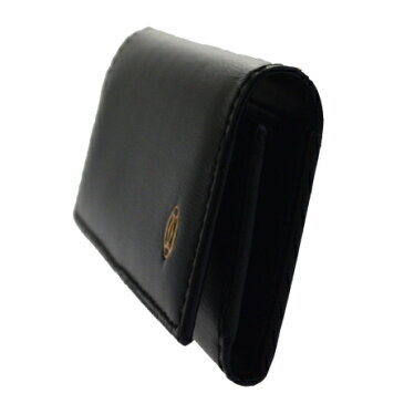 【中古】 美品 カルティエ Cartier パシャ 4連キーケース ブラック レザー 保存箱付き 09HC515